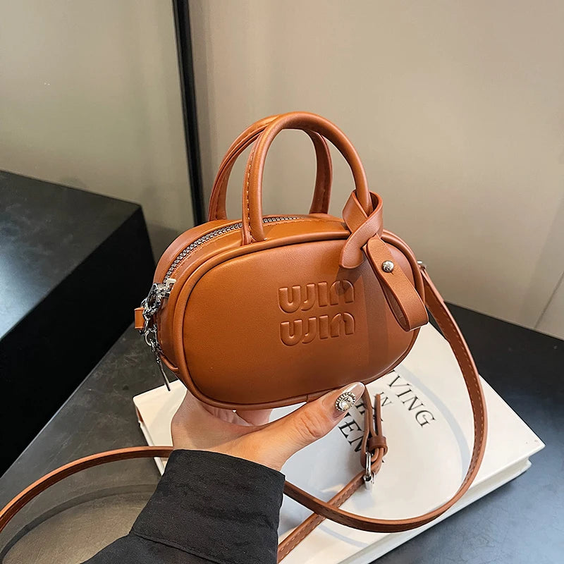 Women's Mini Crossbody Bag – Elegant Soft Shoulder Handbag