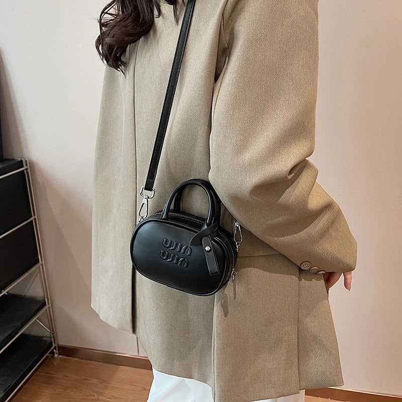 Women's Mini Crossbody Bag – Elegant Soft Shoulder Handbag
