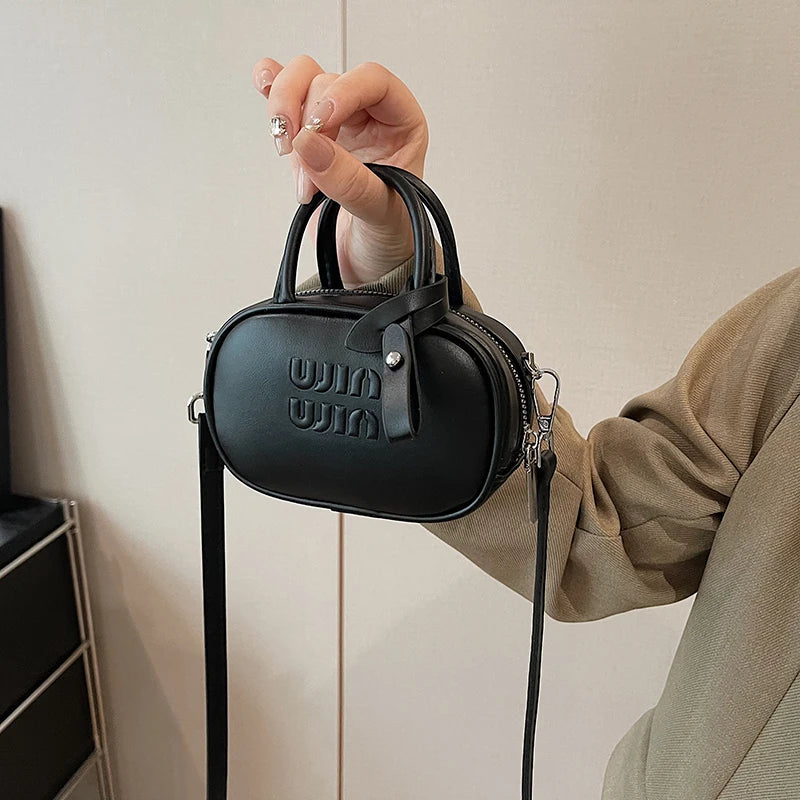 Women's Mini Crossbody Bag – Elegant Soft Shoulder Handbag